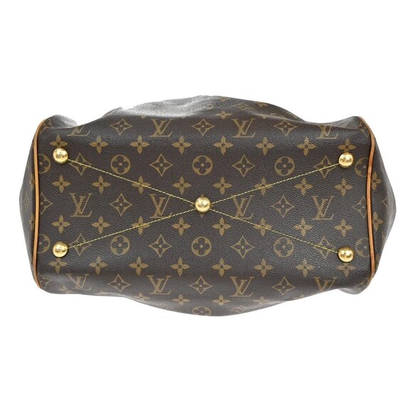 LOUIS VUITTON LV Tivoli GM Shoulder Bag Monogram Leather Brown M40144 52KB299 - Picture 6 of 16